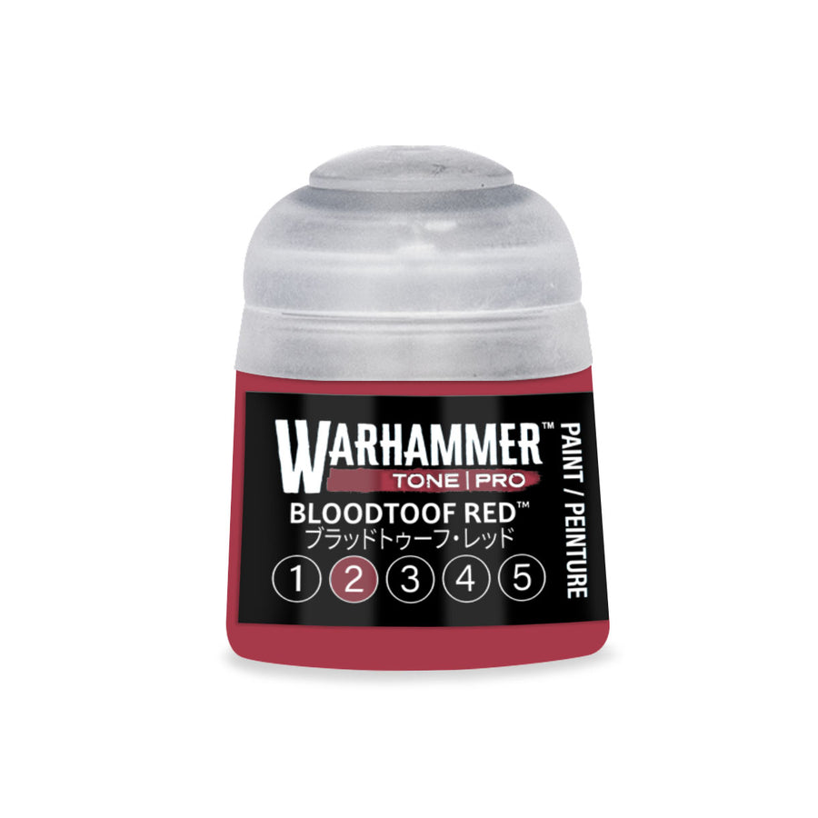 Warhammer Tone Pro: Bloodtoof Red 2 (12 ml) paint pot
