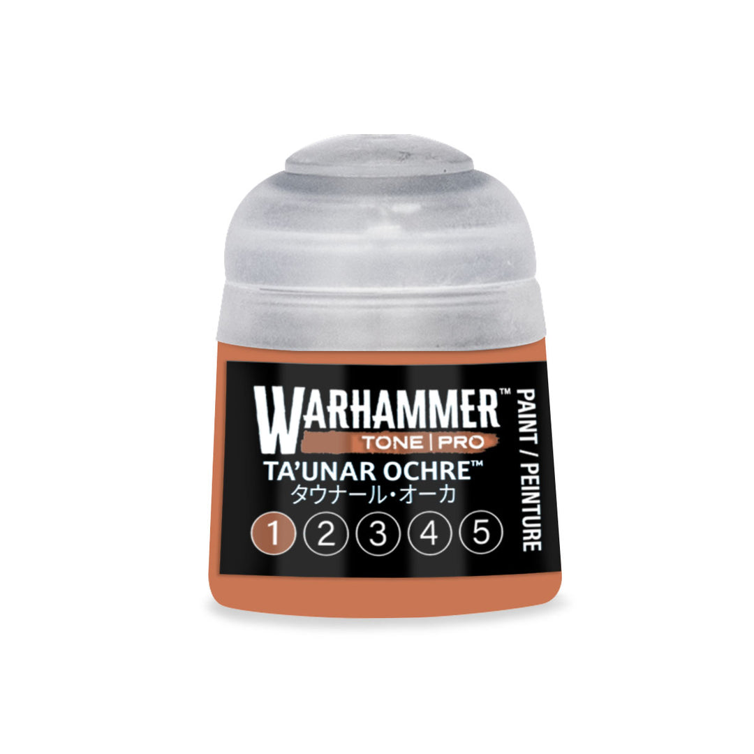 Warhammer Tone Pro: Ta'unar Ochre 1 (12 ml) paint pot
