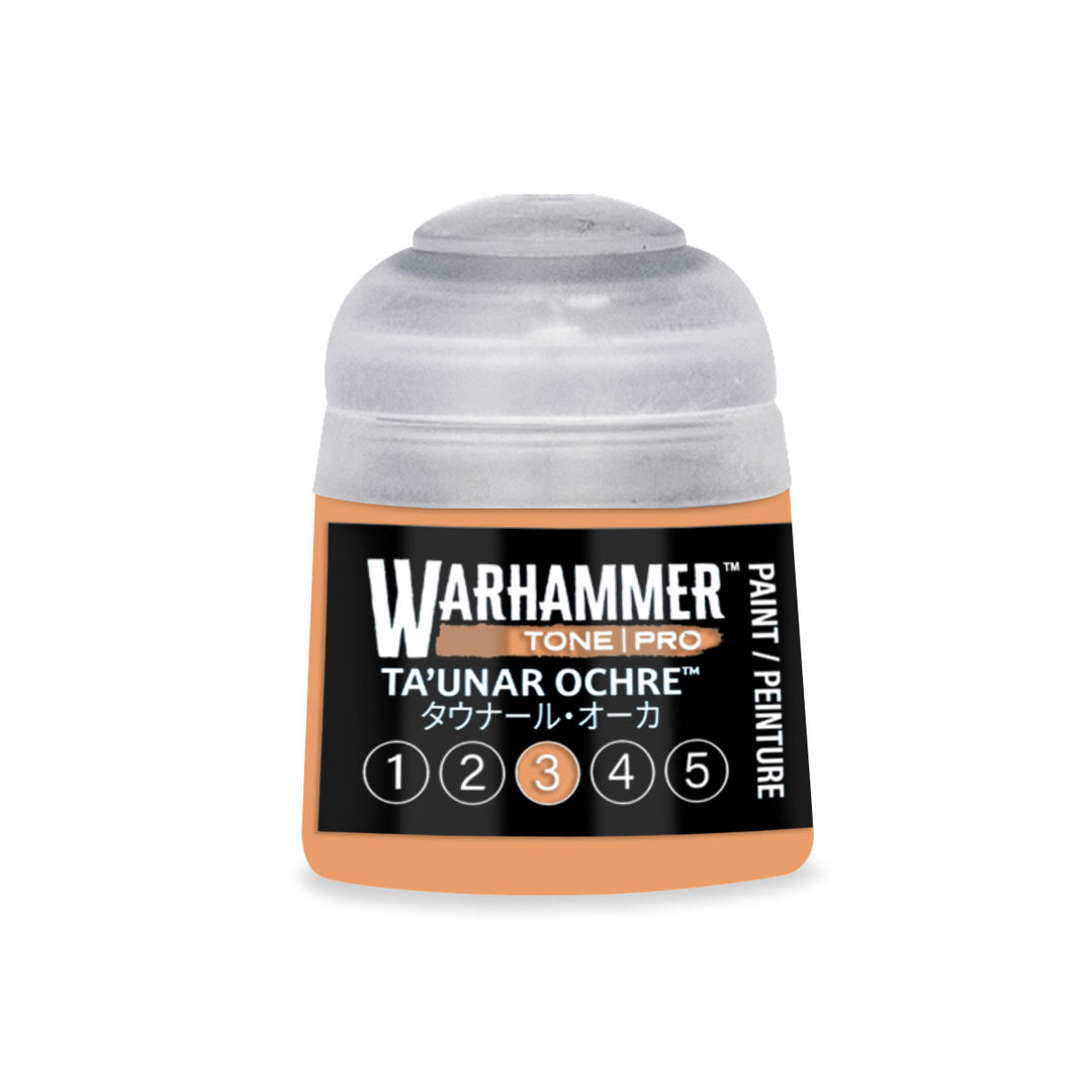 Warhammer Tone Pro: Ta'unar Ochre 3 (12 ml) paint pot