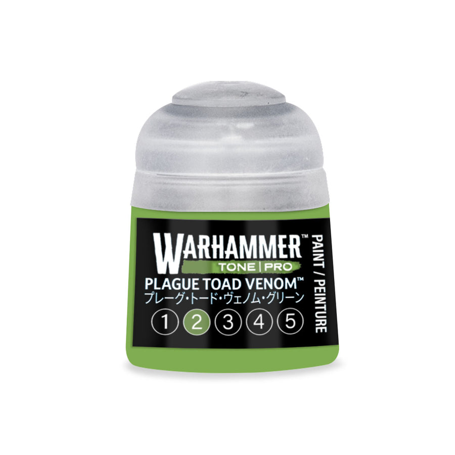 Warhammer Tone Pro: Plague Toad Venom 2 (12 ml) paint pot