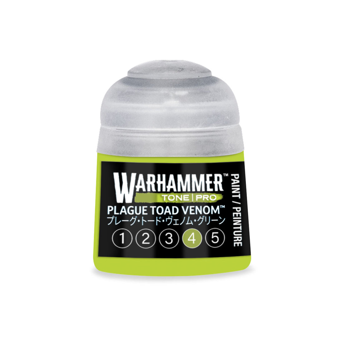 Warhammer Tone Pro: Plague Toad Venom 4 (12 ml) paint pot