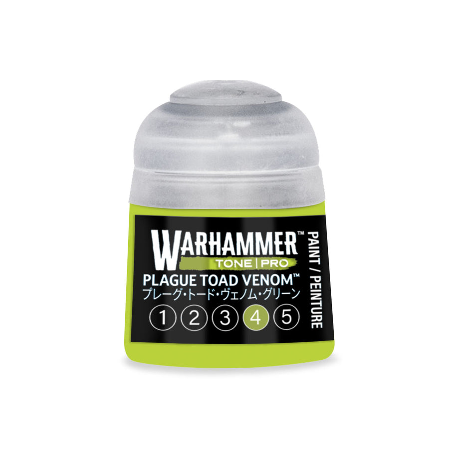 Warhammer Tone Pro: Plague Toad Venom 4 (12 ml) paint pot