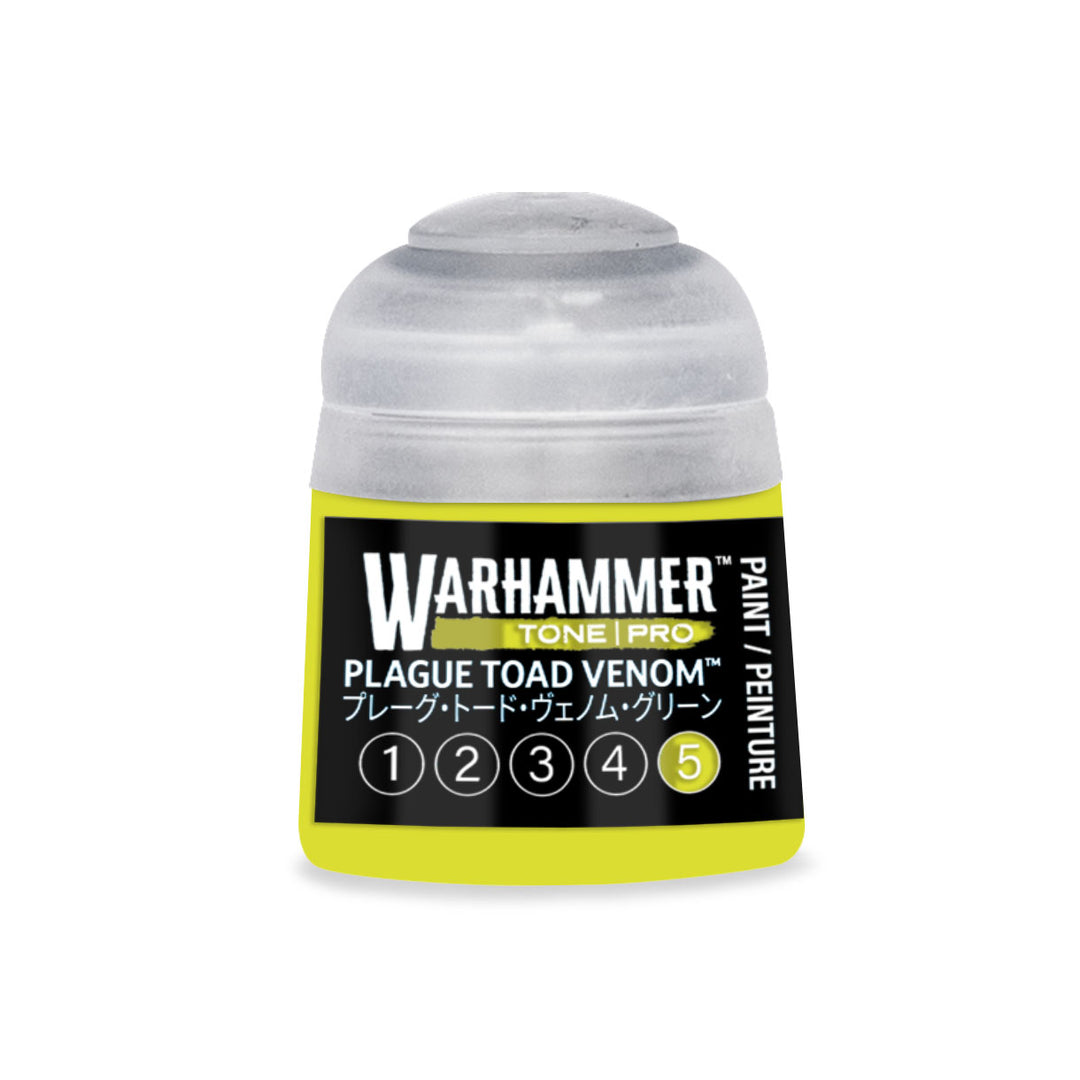 Warhammer Tone Pro: Plague Toad Venom 5 (12 ml) paint pot