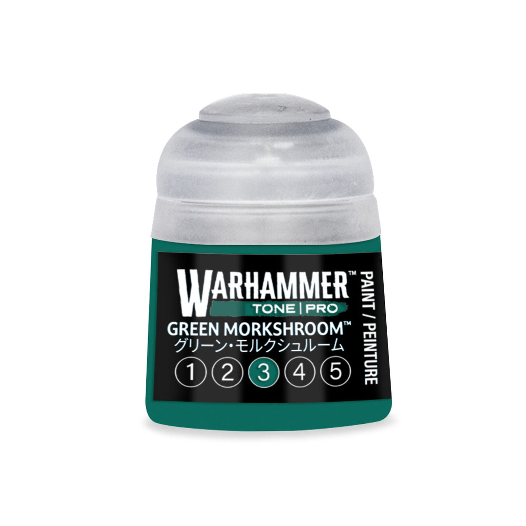 Warhammer Tone Pro: Green Morkshroom 3 (12 ml) paint pot