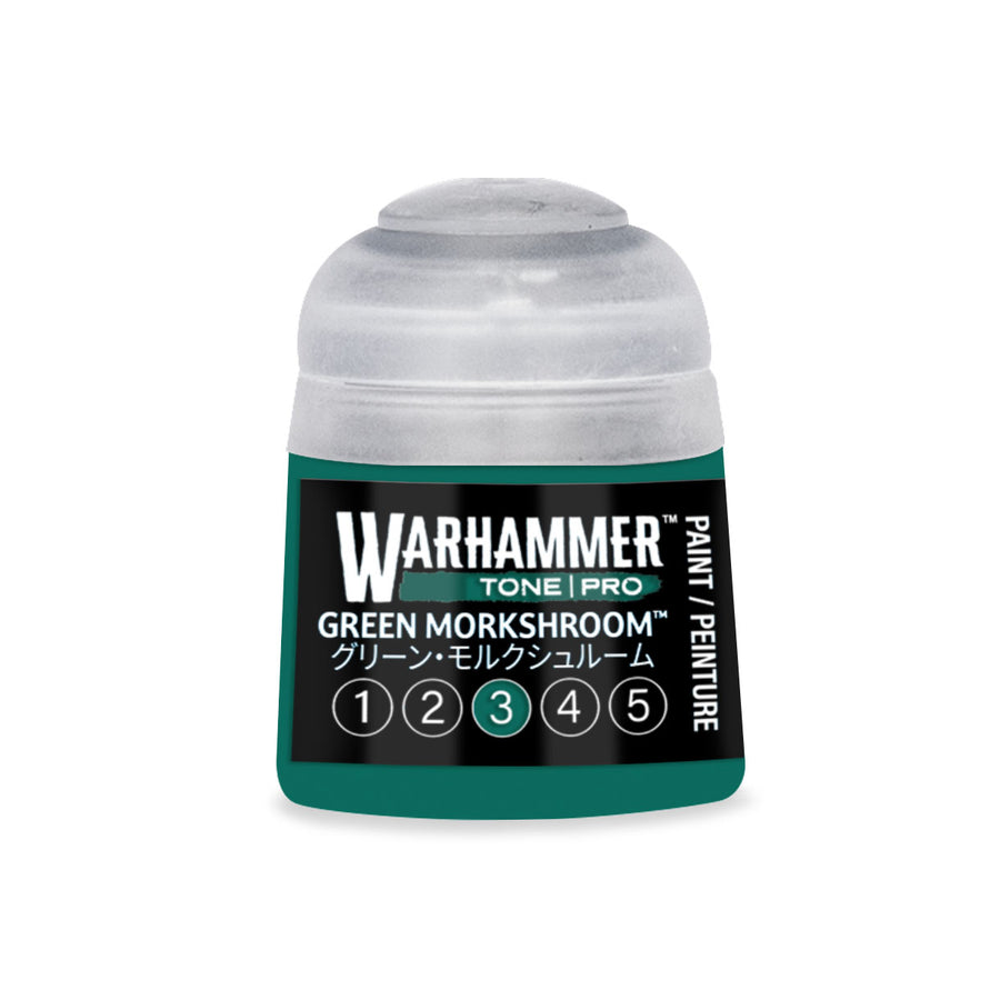 Warhammer Tone Pro: Green Morkshroom 3 (12 ml) paint pot
