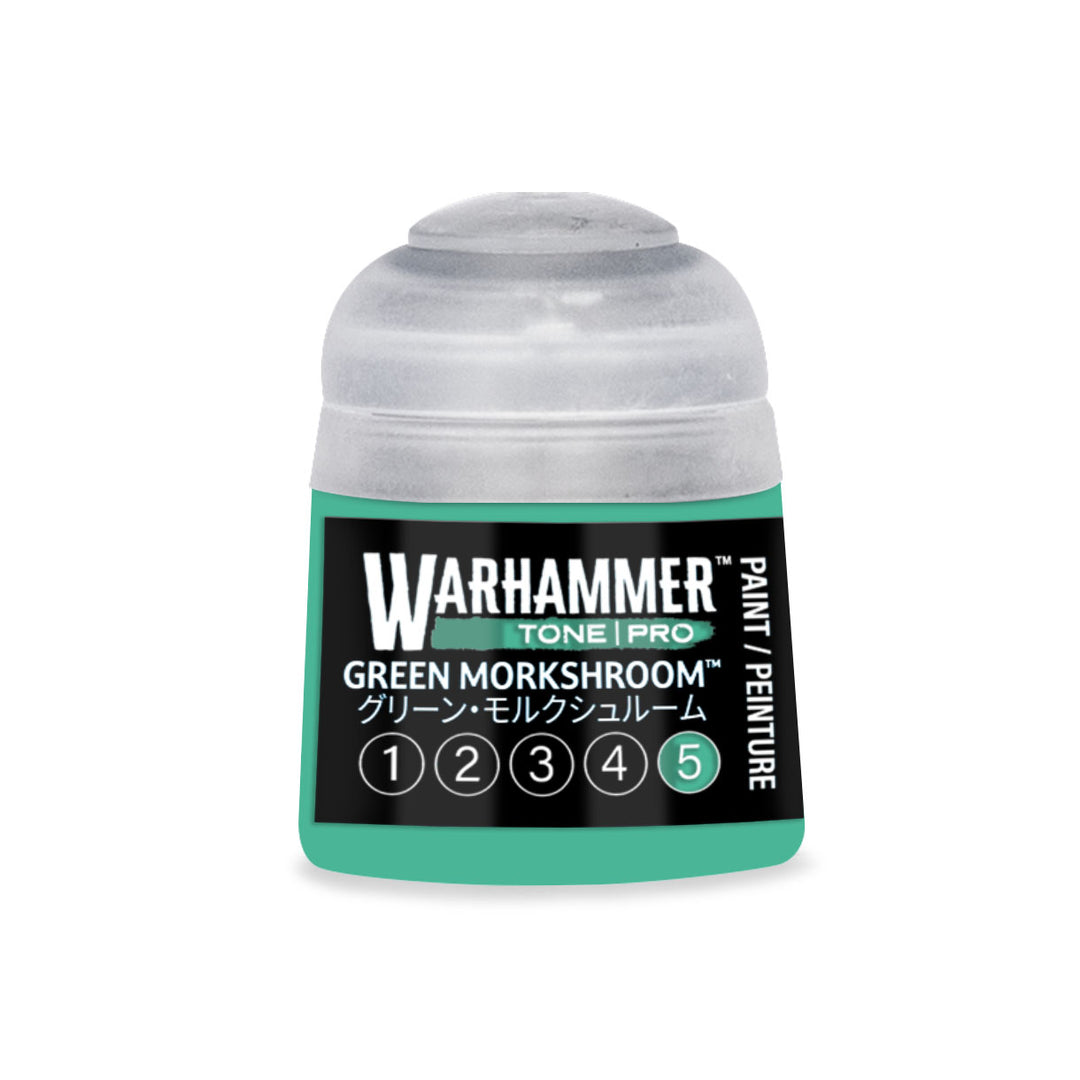 Warhammer Tone Pro: Green Morkshroom 5 (12 ml) paint pot