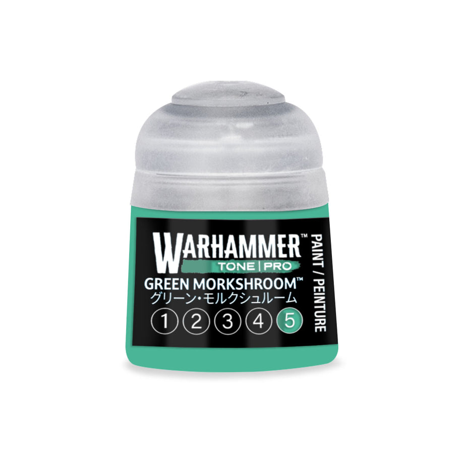Warhammer Tone Pro: Green Morkshroom 5 (12 ml) paint pot