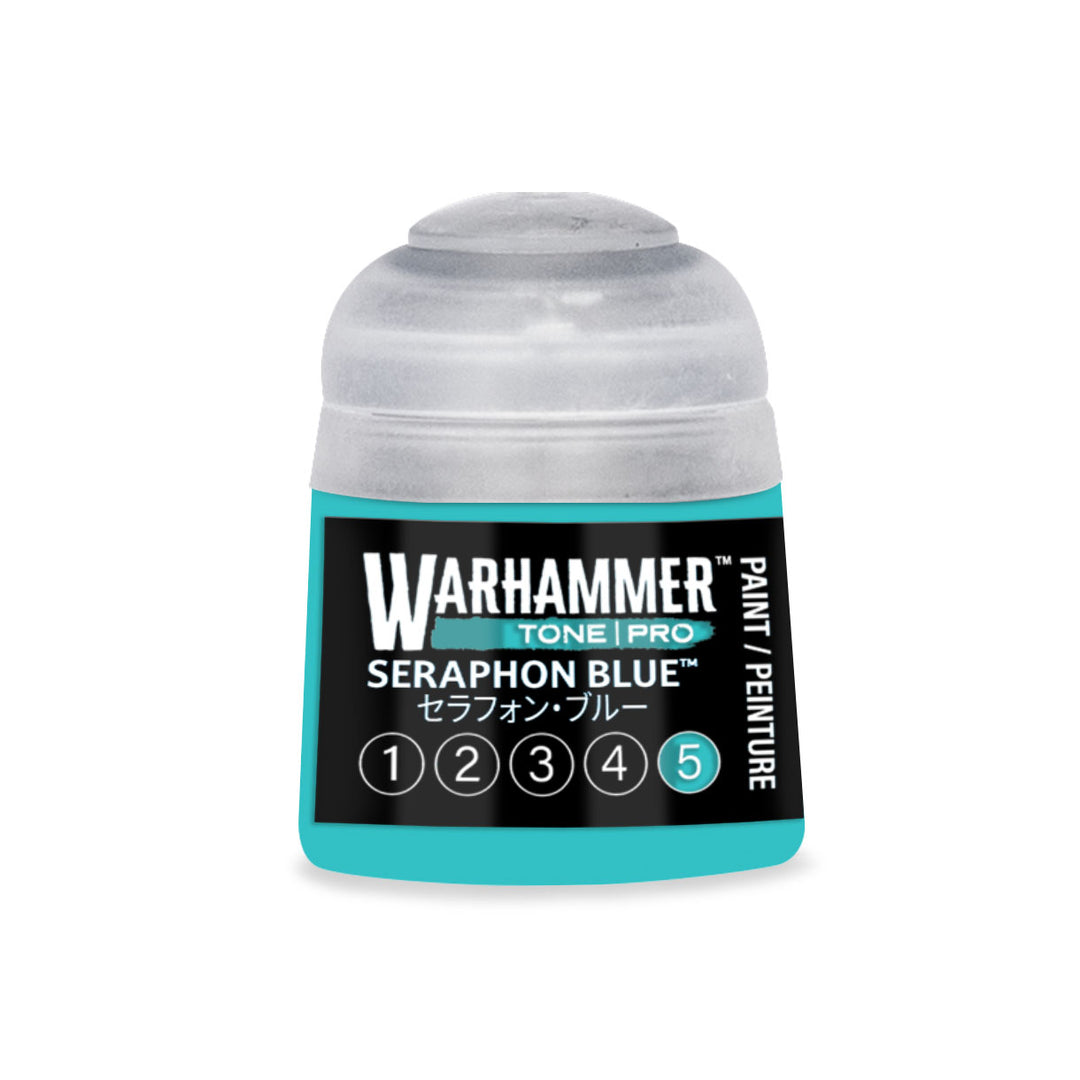 Warhammer Tone Pro: Seraphon Blue 5 (12 ml) paint pot