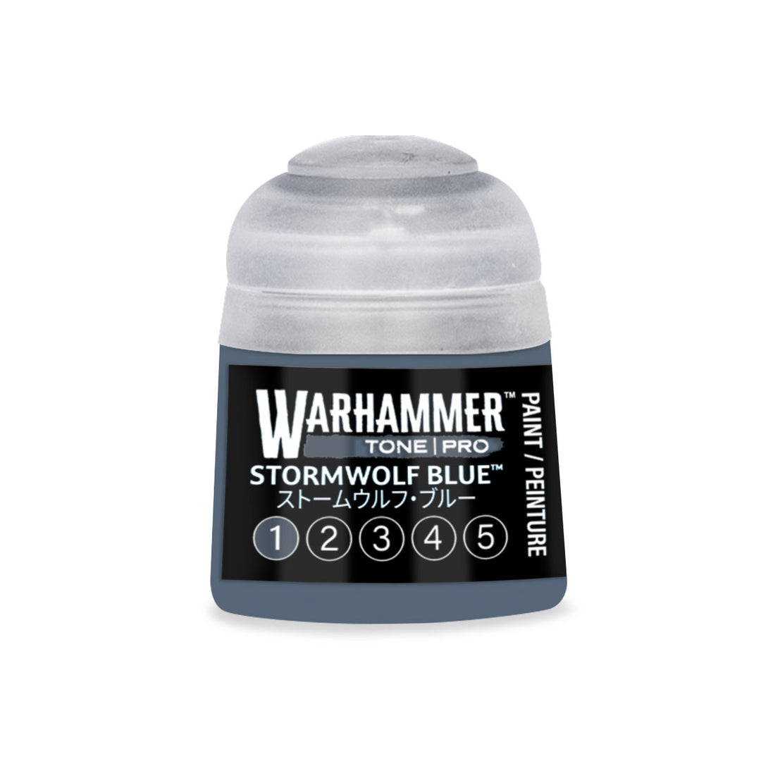 Warhammer Tone Pro: Stormwolf Blue 1 (12 ml) paint pot