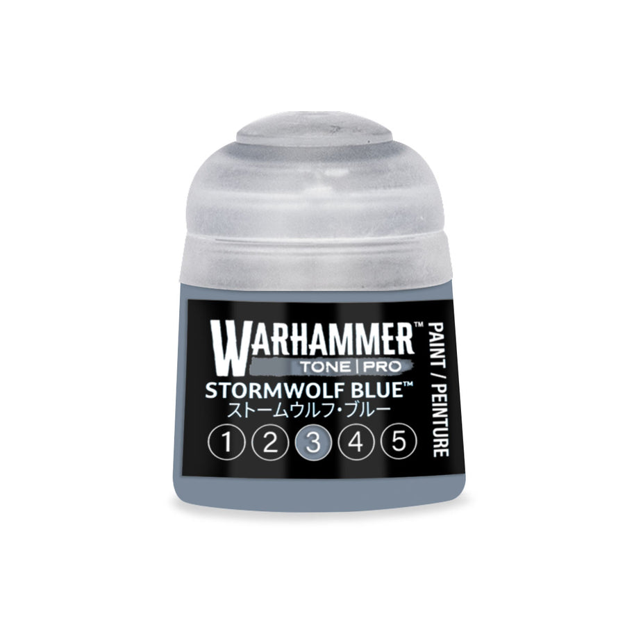 Warhammer Tone Pro: Stormwolf Blue 3 (12 ml) paint pot