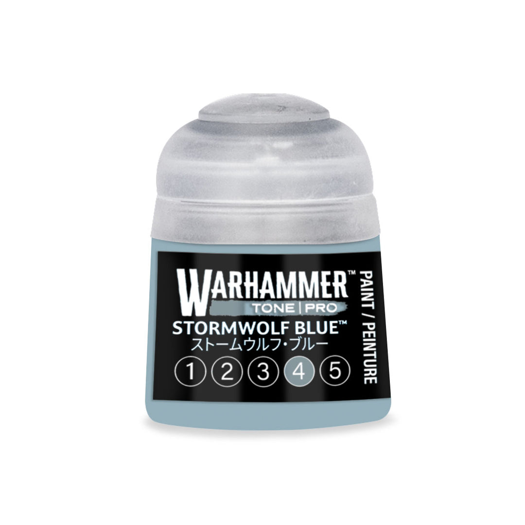 Warhammer Tone Pro: Stormwolf Blue 4 (12 ml) paint pot