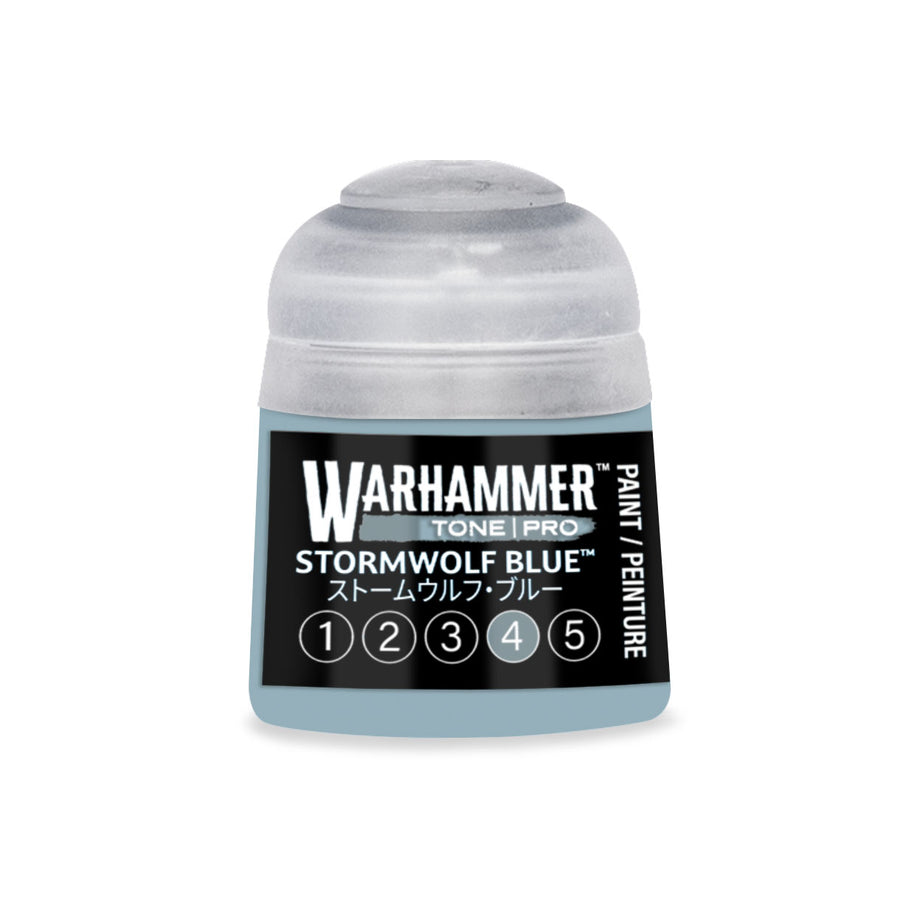 Warhammer Tone Pro: Stormwolf Blue 4 (12 ml) paint pot
