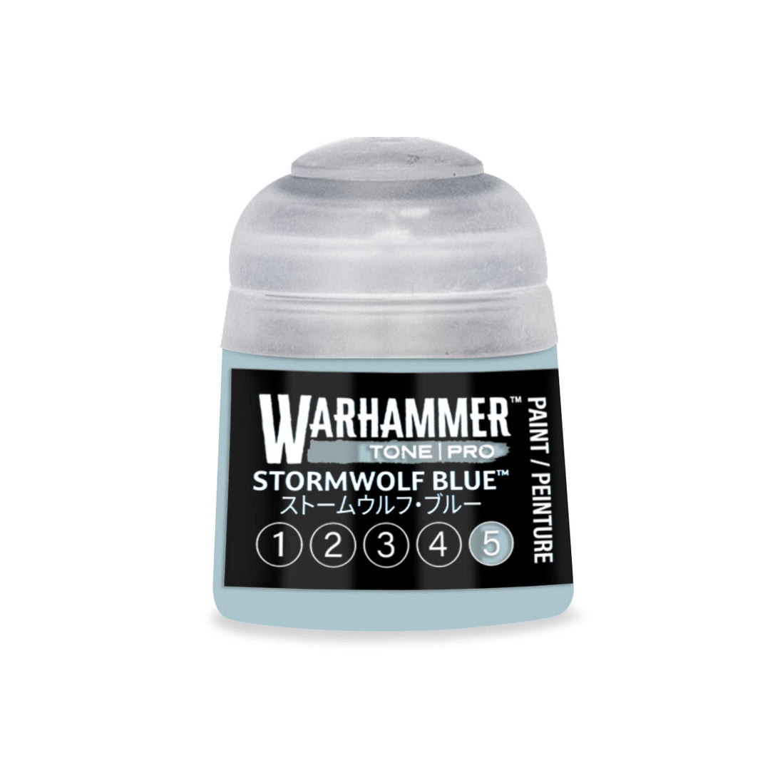 Warhammer Tone Pro: Stormwolf Blue 5 (12 ml) paint pot