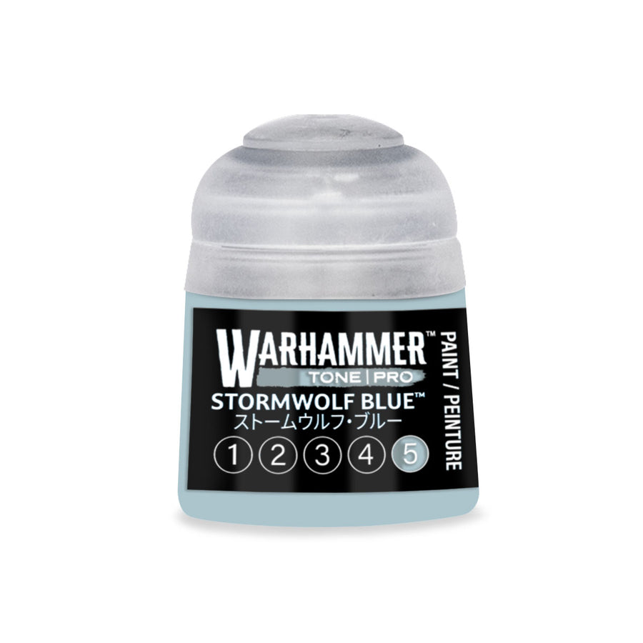 Warhammer Tone Pro: Stormwolf Blue 5 (12 ml) paint pot