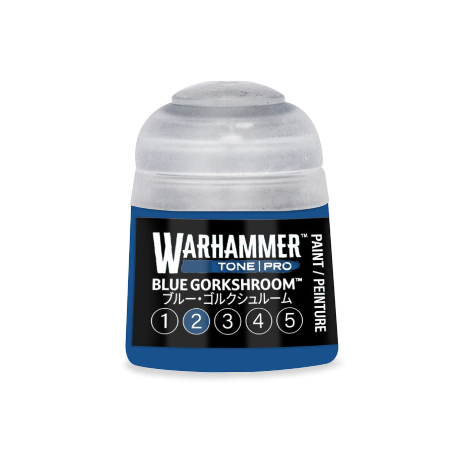 Warhammer Tone Pro: Blue Gorkshroom 2 (12 ml) paint pot