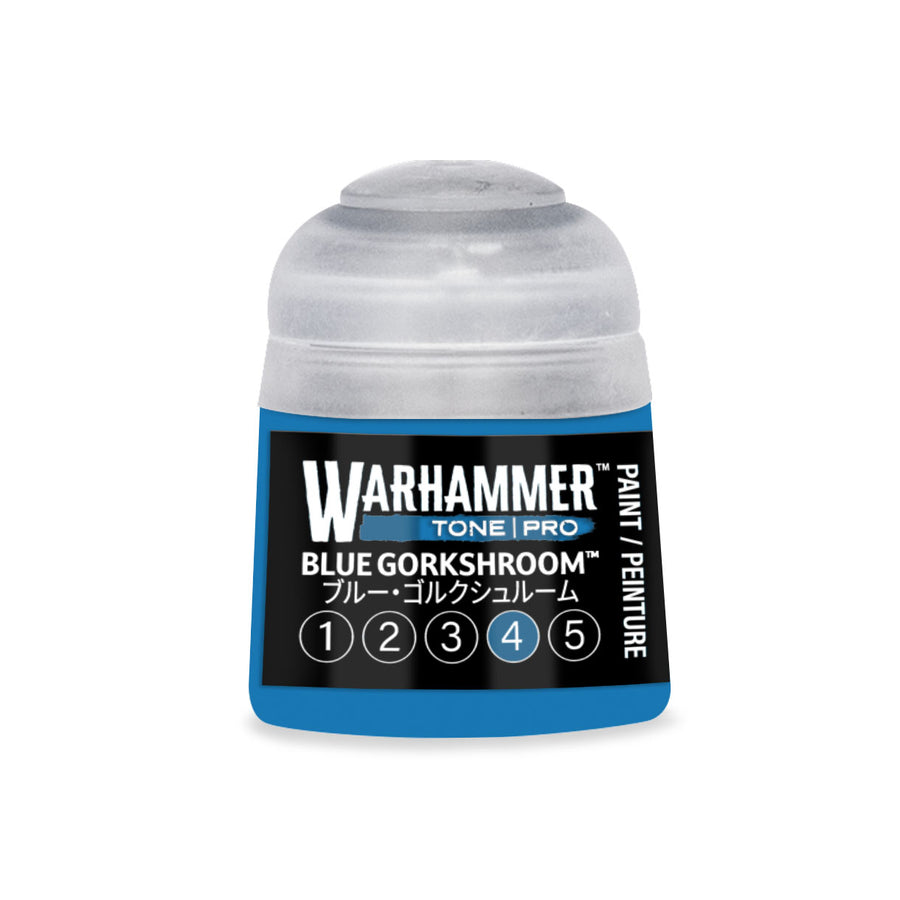 Warhammer Tone Pro: Blue Gorkshroom 4 (12 ml) paint pot
