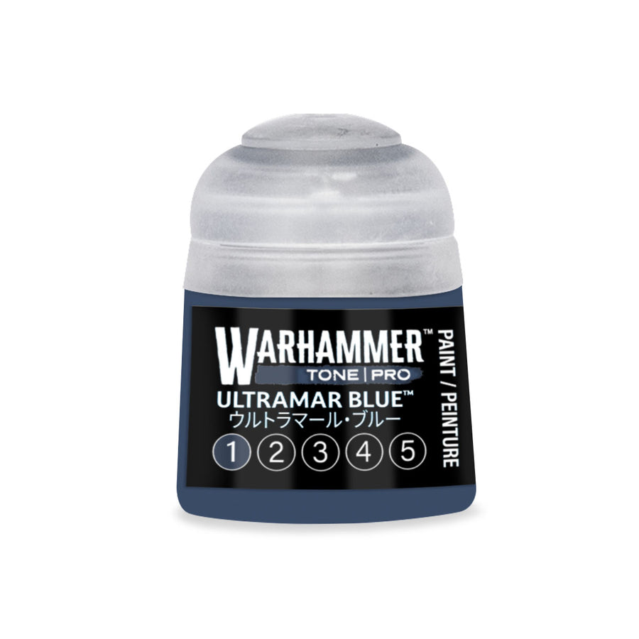 Warhammer Tone Pro: Ultramar Blue 1 (12 ml) paint pot