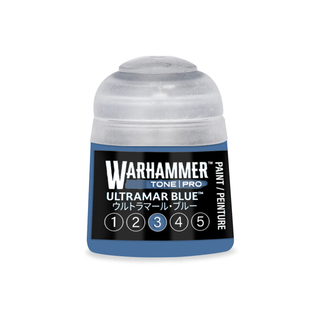 Warhammer Tone Pro: Ultramar Blue 3 (12 ml) paint pot