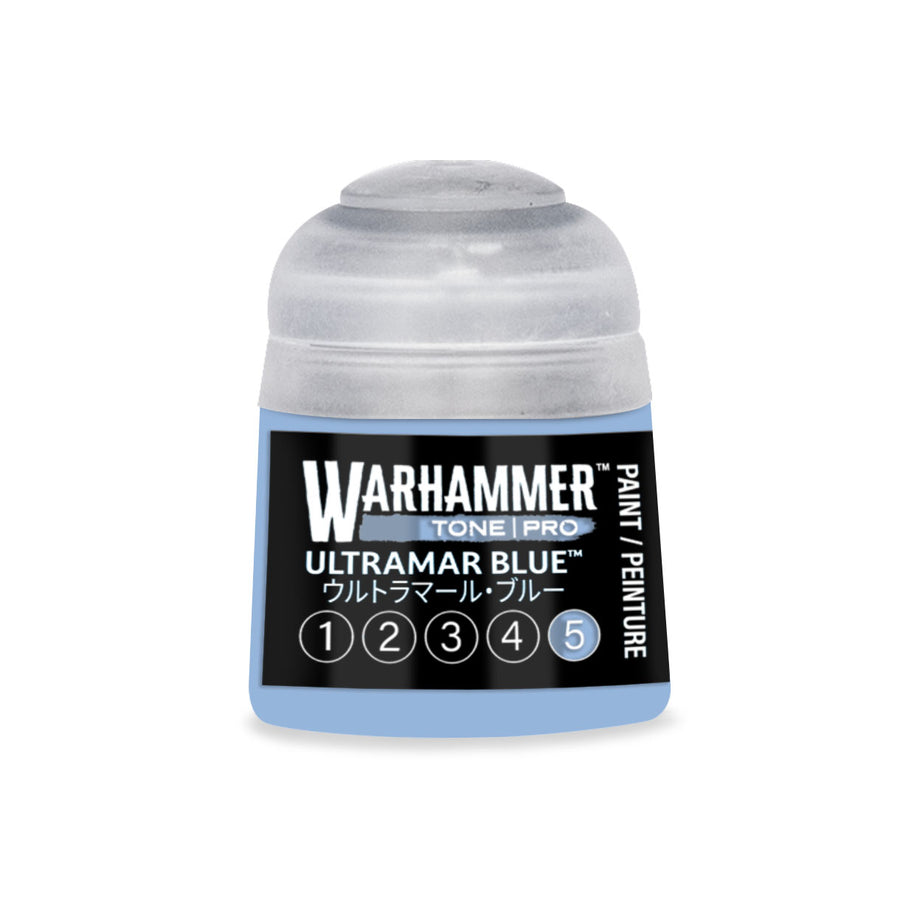 Warhammer Tone Pro: Ultramar Blue 5 (12 ml) paint pot