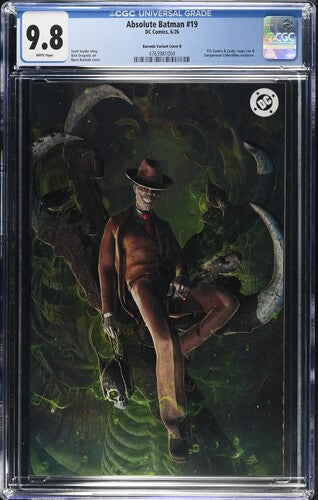 Absolute Batman #19 (2026) Barends Variant B CGC 9.8