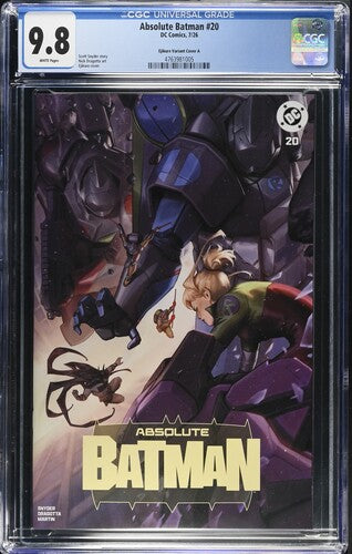 Absolute Batman #20 (2026) Ejikure Variant A CGC 9.8