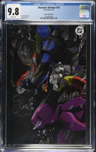 Absolute Batman #20 (2026) Ejikure Foil Variant CGC 9.8