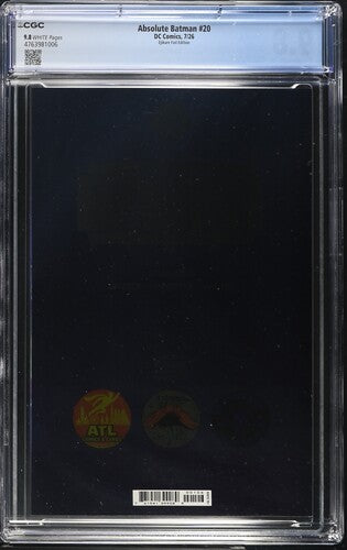 Absolute Batman #20 (2026) Ejikure Foil Variant CGC 9.8