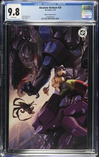 Absolute Batman #20 (2026) Ejikure Variant B CGC 9.8