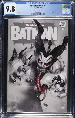 Absolute Batman #18 (2026) Dave Wilkins Variant A CGC 9.8