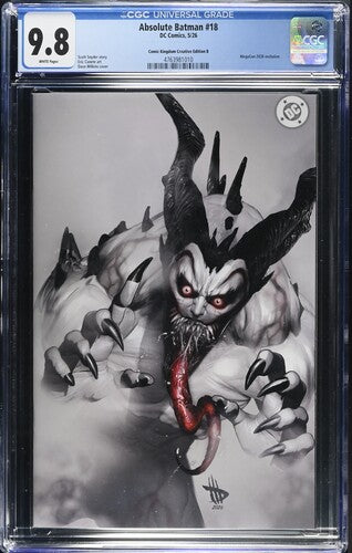 Absolute Batman #18 (2026) Dave Wilkins Variant B CGC 9.8