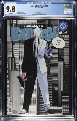 Absolute Batman #21 (2026) Cover A CGC 9.8