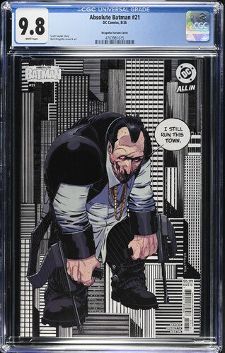 Absolute Batman #21 (2026) Dragotta Variant CGC 9.8