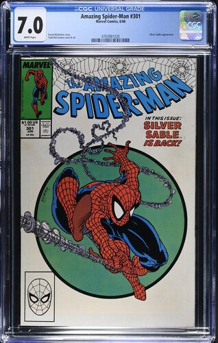 Amazing Spider-Man #301 (1988) CGC 7.0