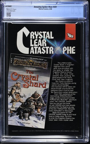 Amazing Spider-Man #301 (1988) CGC 7.0