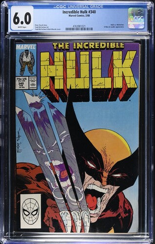Incredible Hulk #340 (1988) CGC 6.0