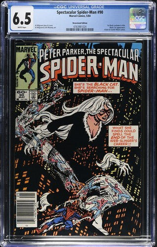Spectacular Spider-Man #90 (1984) CGC 6.5