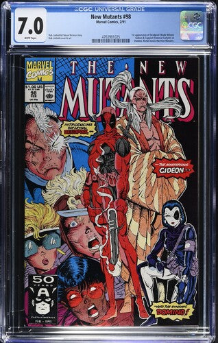 New Mutants #98 (1991) CGC 7.0