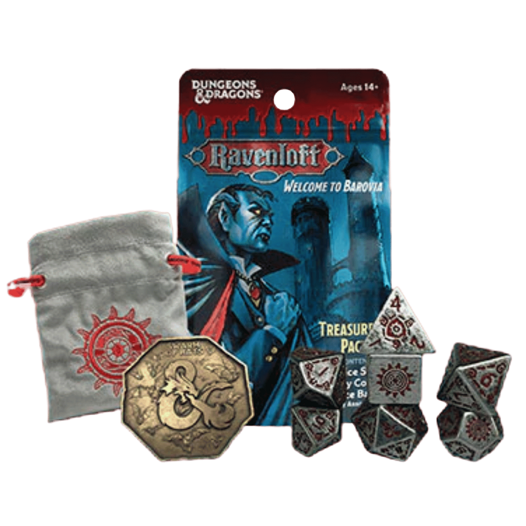 Sirius Dice: Dungeons & Dragons Castle Ravenloft: Treasure Packs