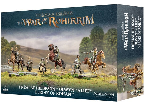 Middle-earth Strategy Battle Game Fréaláf Hildeson & Olwyn & Lief