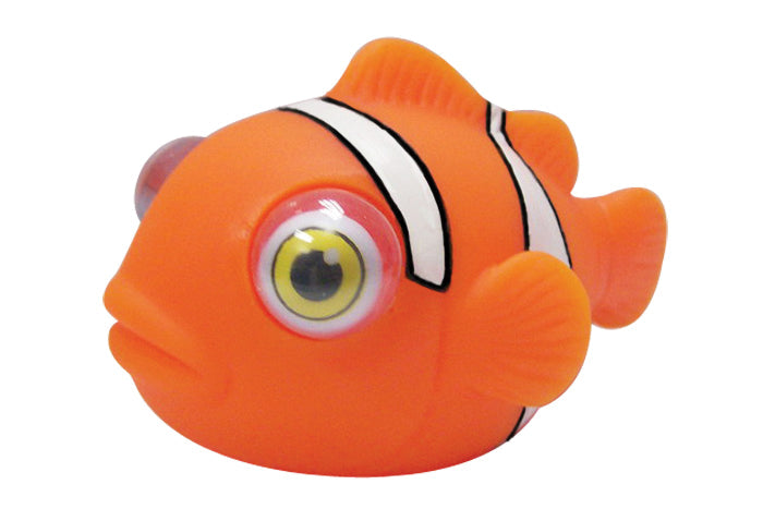 Warm Fuzzy Poppin Peepers Sensory Toy - Clown Fish