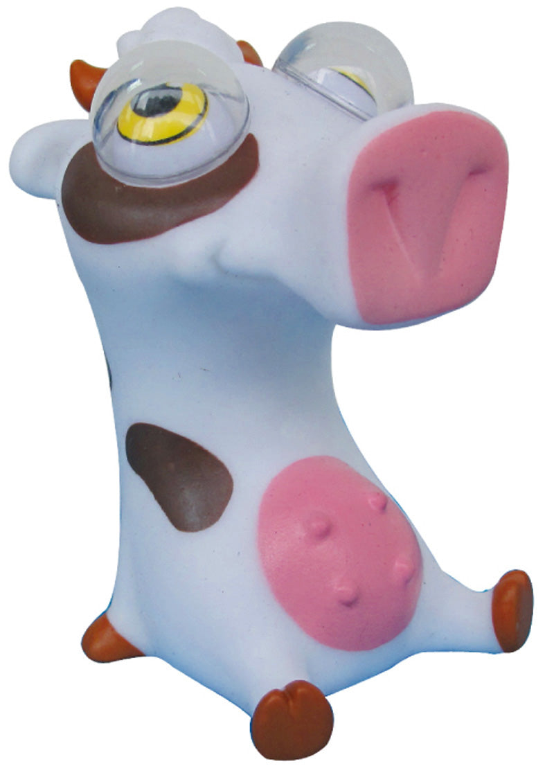 Warm Fuzzy Poppin Peepers Sensory Toy - Cow