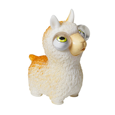 Warm Fuzzy Poppin Peepers Sensory Toy - Llama