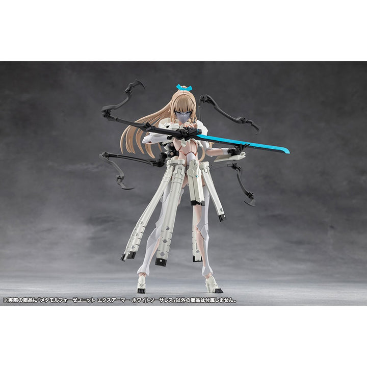 Megalomaria Unlimited Universe Metamorphose Unit EXArmor White Sorceress Model Kit