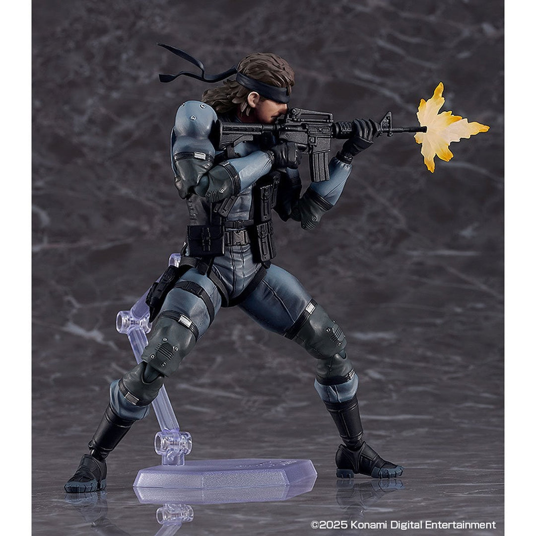 Metal Gear Solid 2: Sons of Liberty Solid Snake MGS2 Version Updated Edition Figma Action Figure