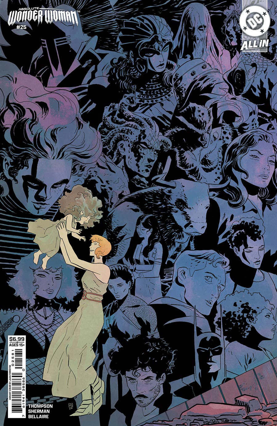 Absolute Wonder Woman #25 Cover Left Connecting Variant by Hayden Sherman