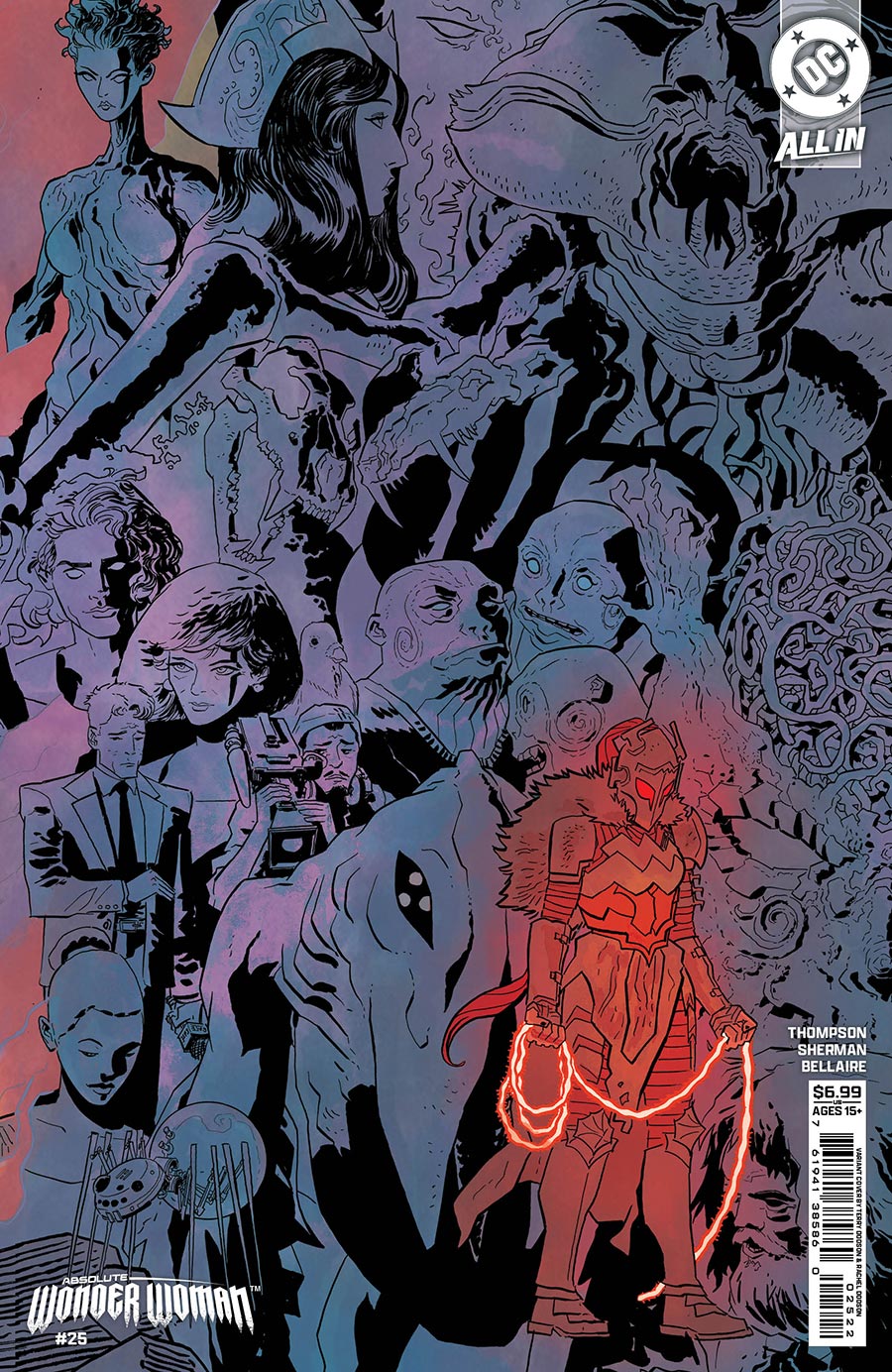 Absolute Wonder Woman #25 Cover Right Connecting Variant by Hayden Sherman