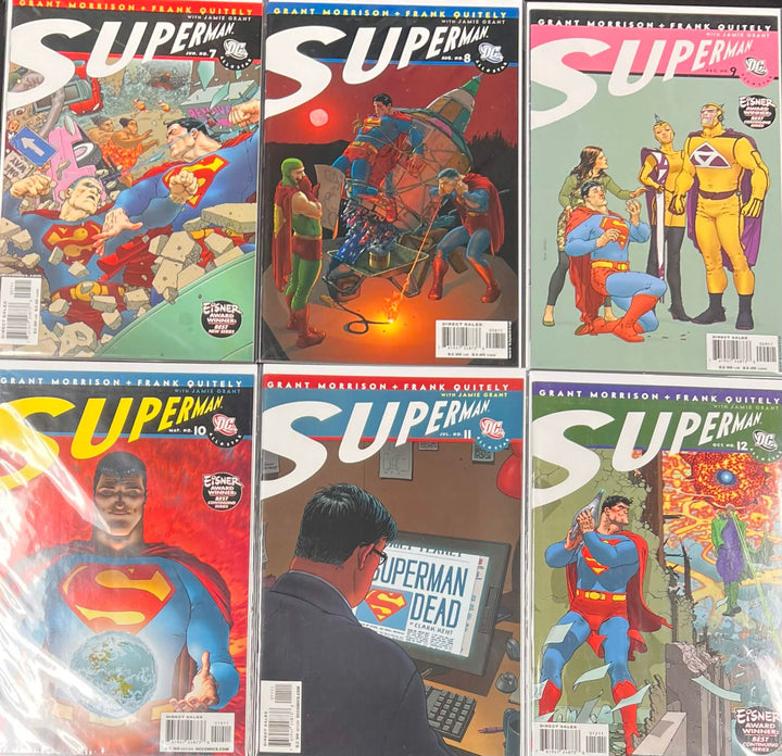 All-Star Superman (2006) First Print FULL SERIES 1-12