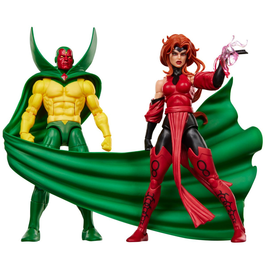 Avengers: The Crossing Marvel Legends Series Vision & Scarlet Witch 6-Inch Action Figures