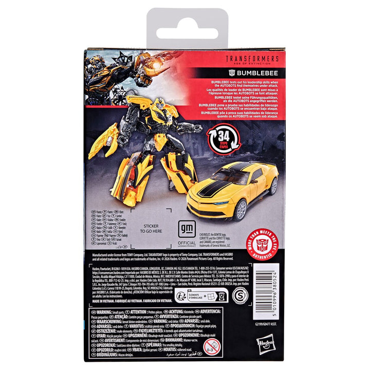 Transformers Studio Series Deluxe Age of Extinction Bumblebee