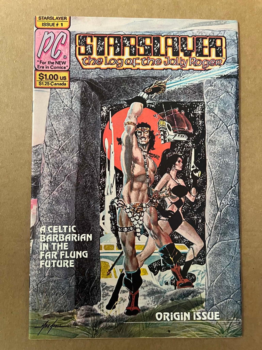 Pacific Comics Starslayer #1 1982 John Ostrander Log of the Jolly Roger